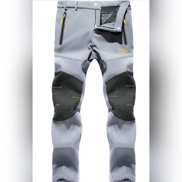 Men's Winter Ski Snow Pants Hiking Pants Water Resistant Zipper